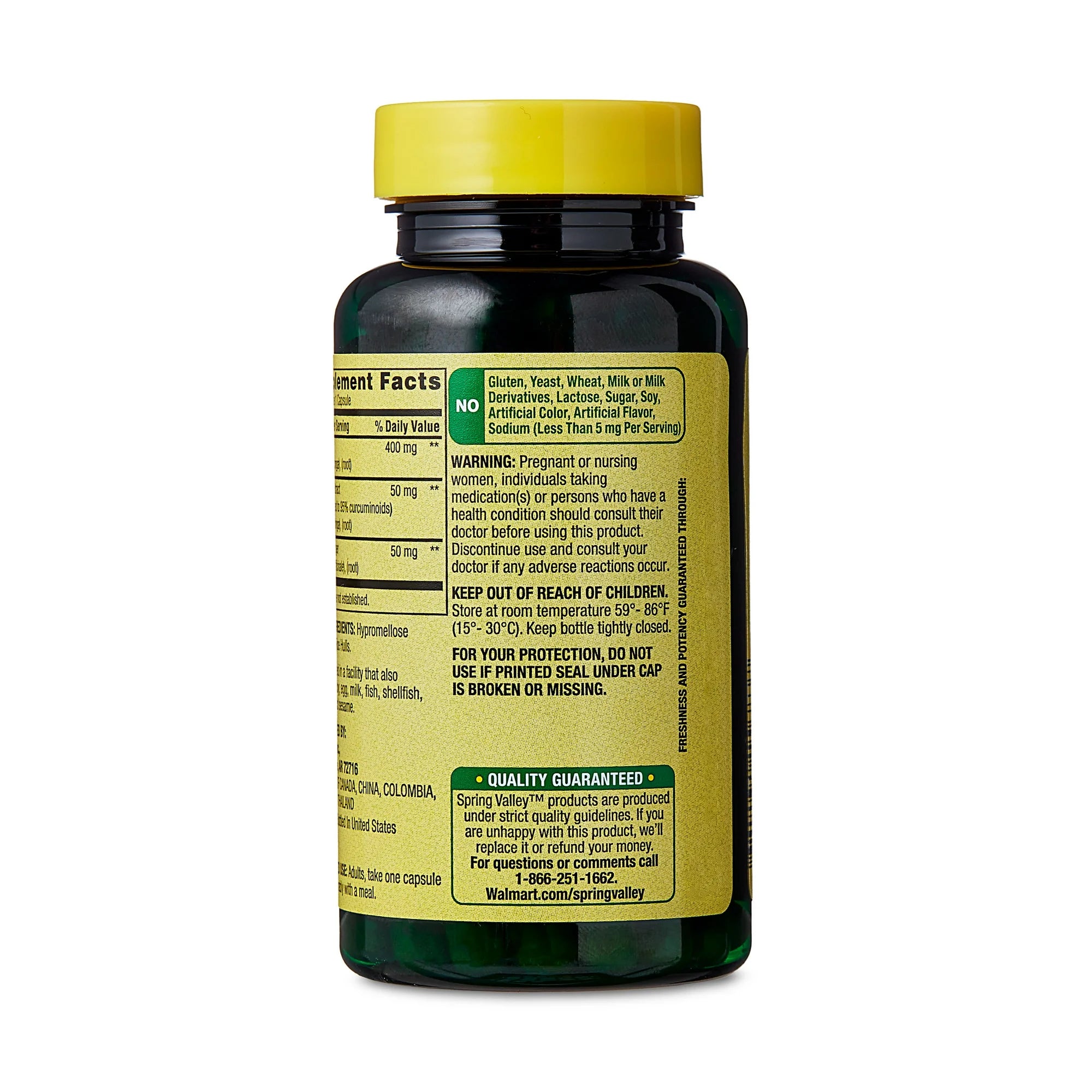 Cúrcuma con Jengibre en Polvo 500mg - 90 cápsulas