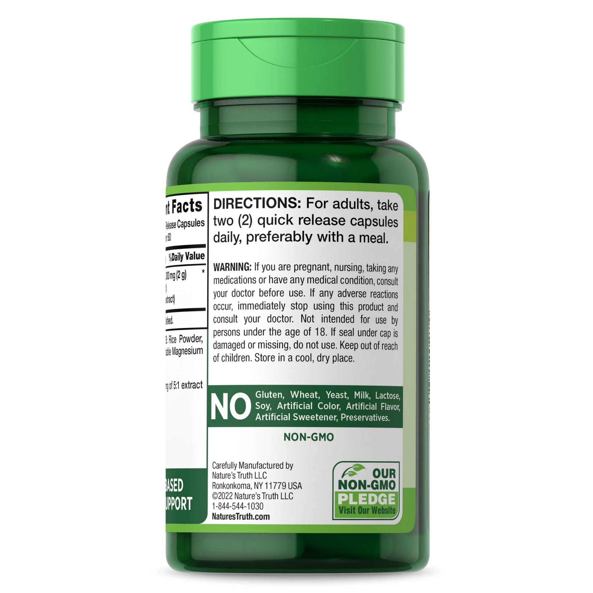 Rhodiola Root 2000 mg - 120 cápsulas