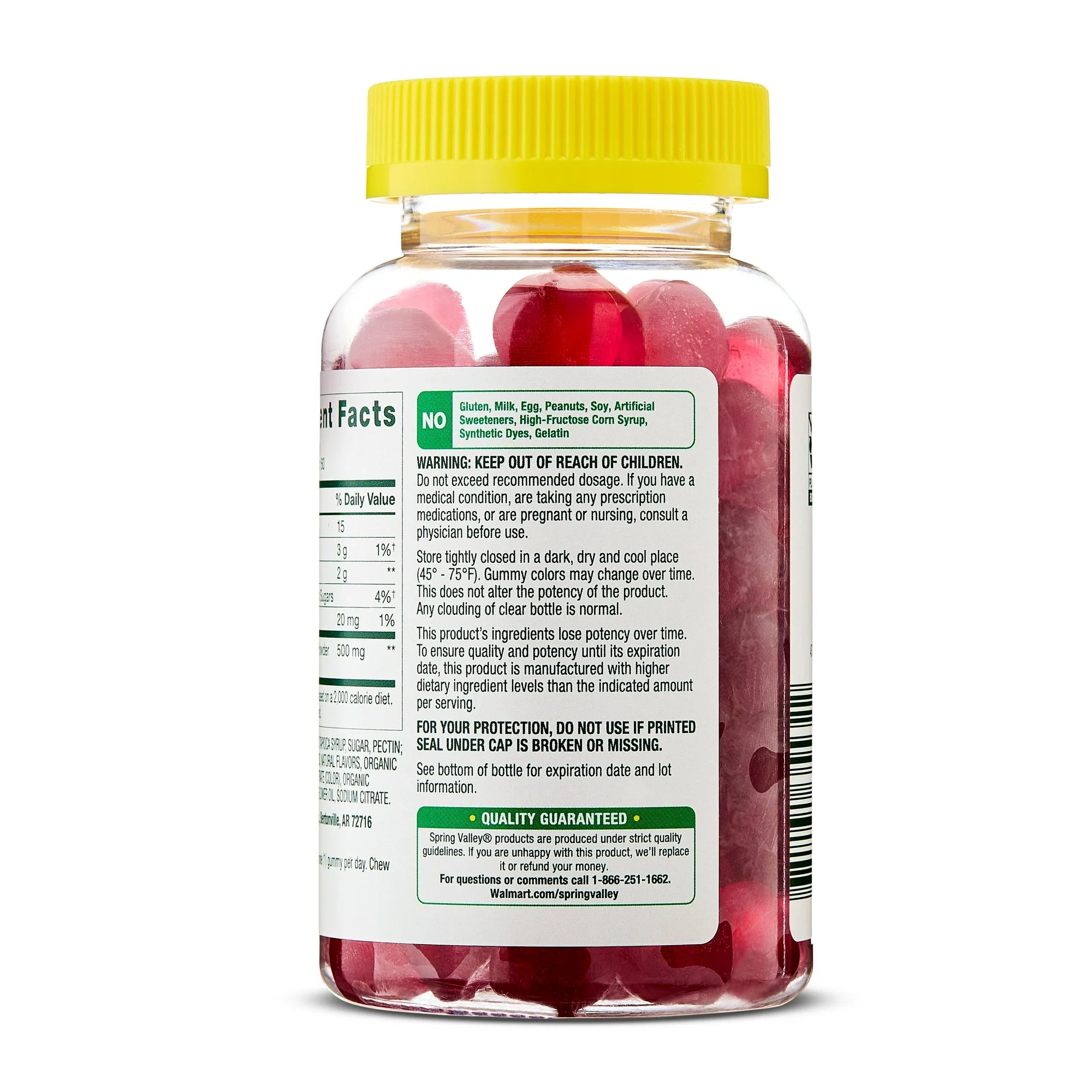 Vinagre de cidra de manzana 500mg - 60 gomitas