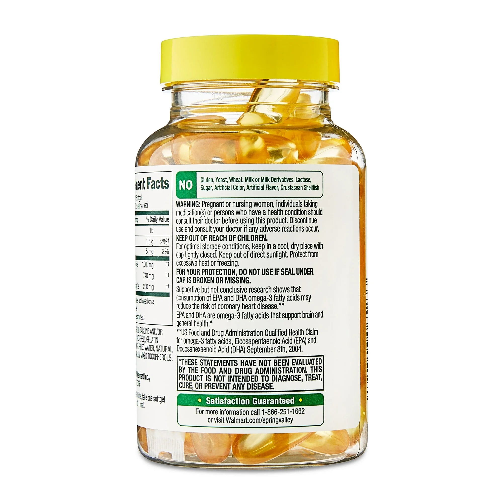 Omega-3 1000mg 60 cápsulas