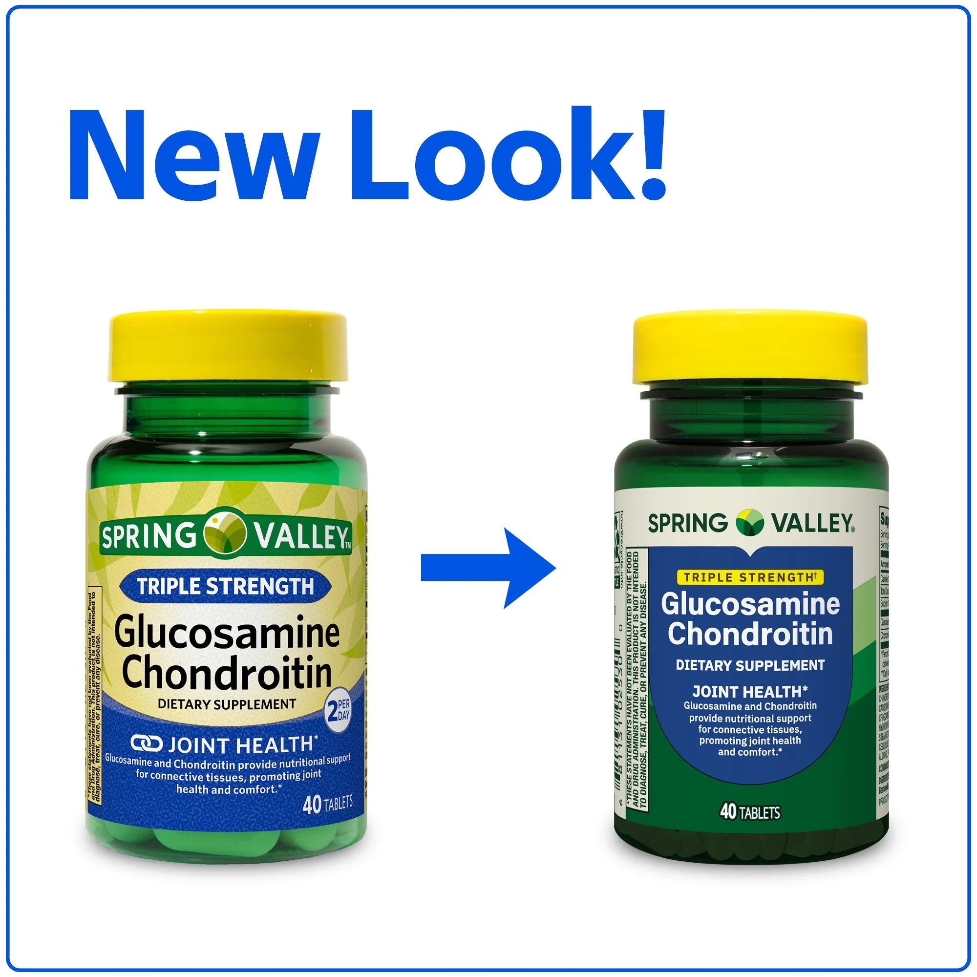 Glucosamina Condroitina - 40 tabletas