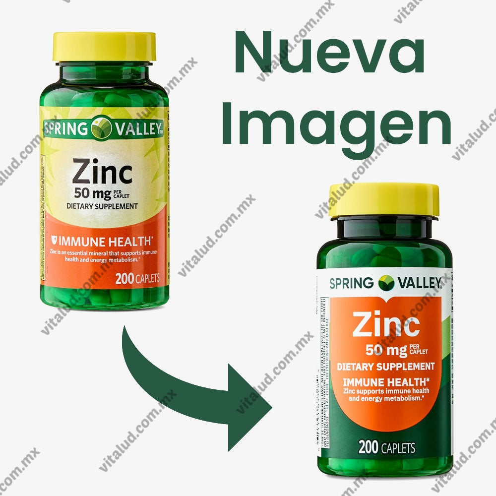 Zinc 50 mg - 200 capsulas