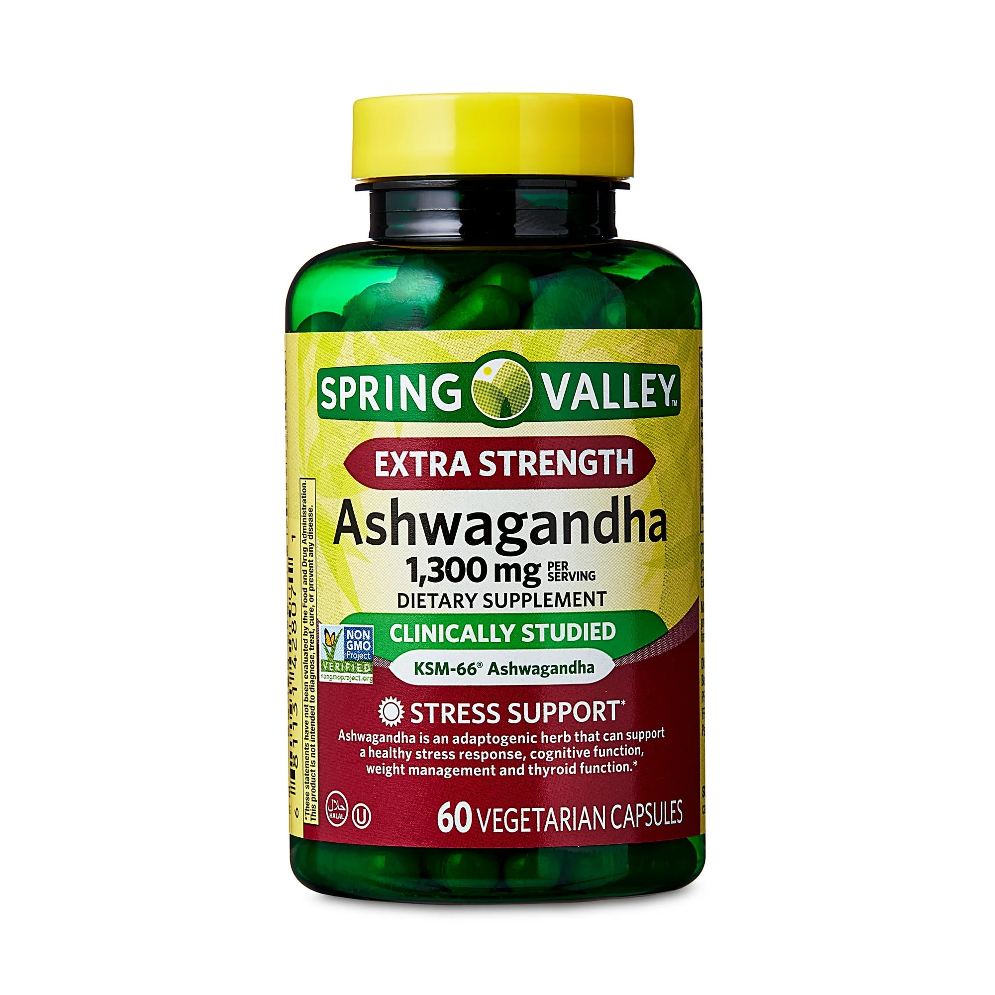 Ashwagandha 1300 mg - 60 Cápsulas