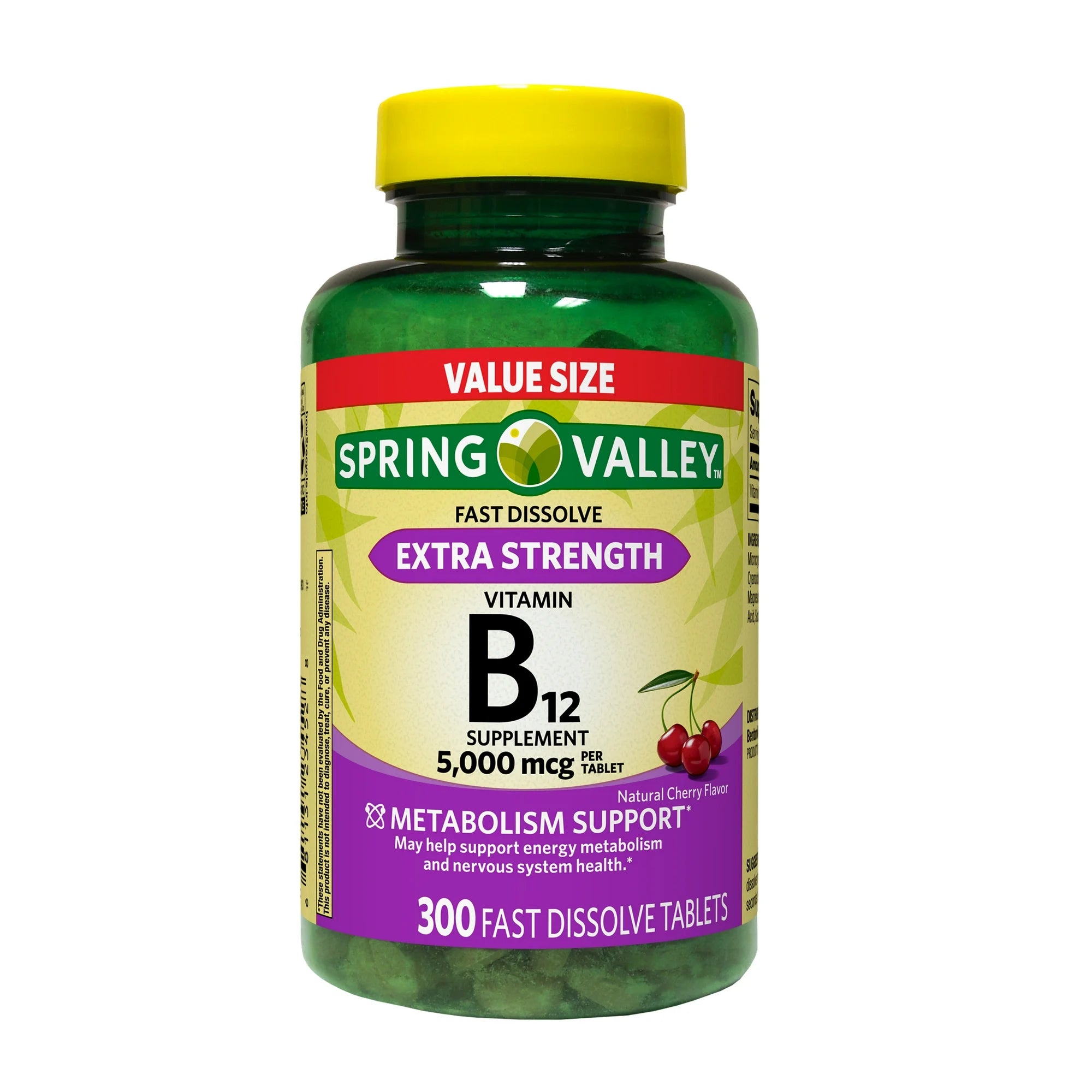 Vitamina B12 extra fuerte 5000mcg - 300 cápsulas