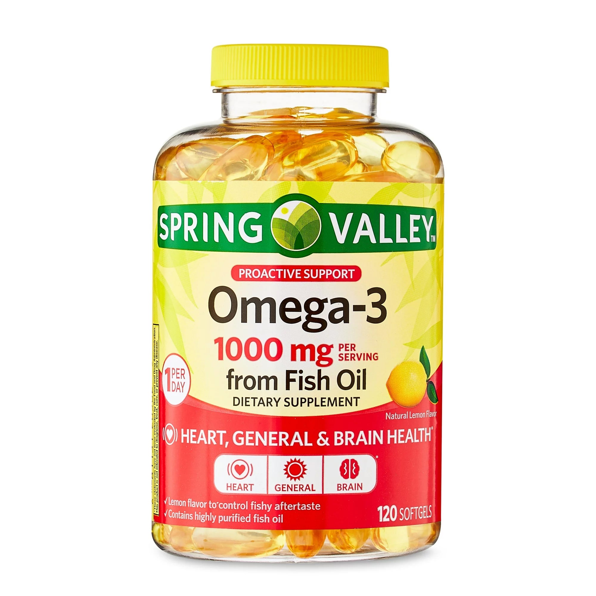 Omega-3 1000 mg, 120 cápsulas