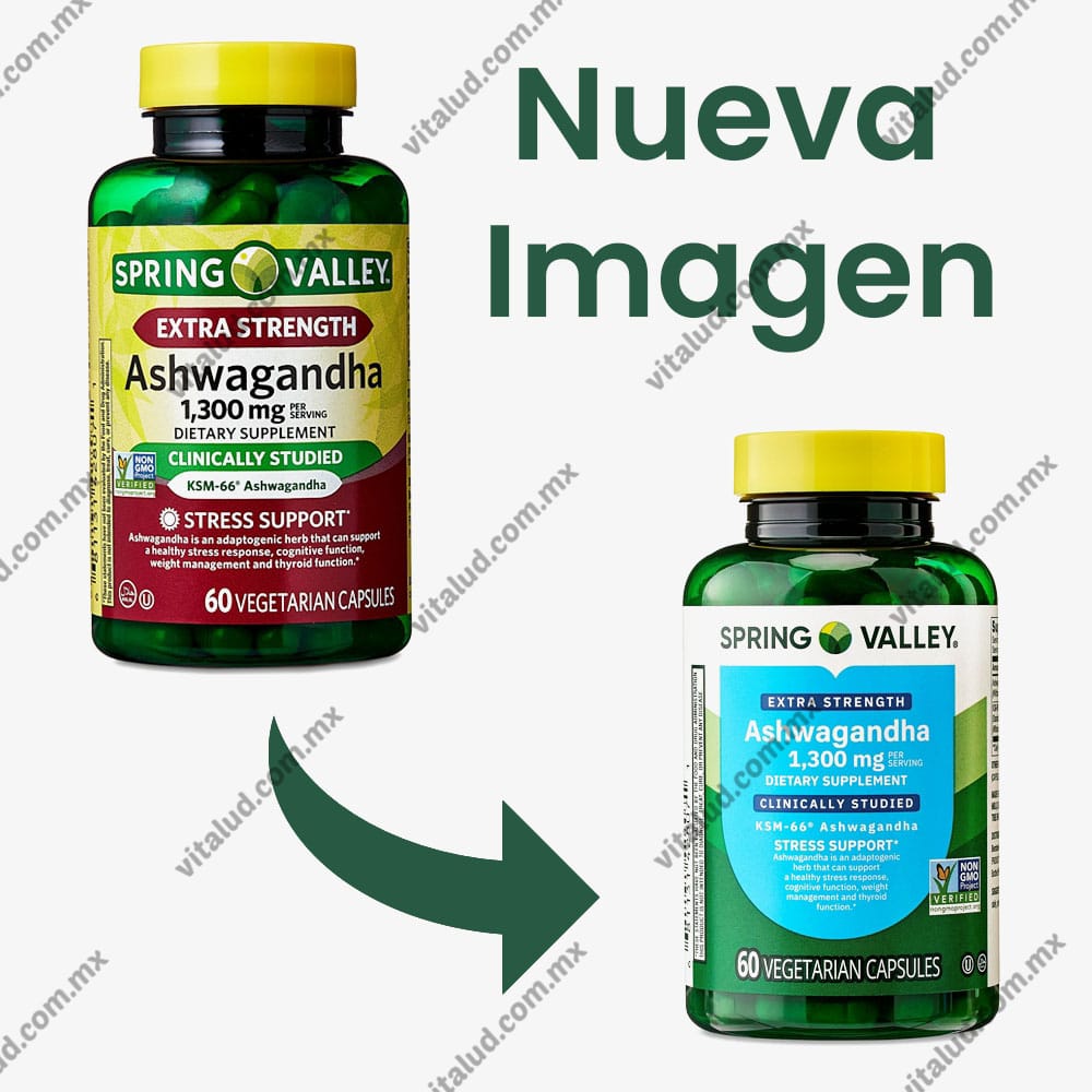Ashwagandha 1300 mg - 60 Cápsulas