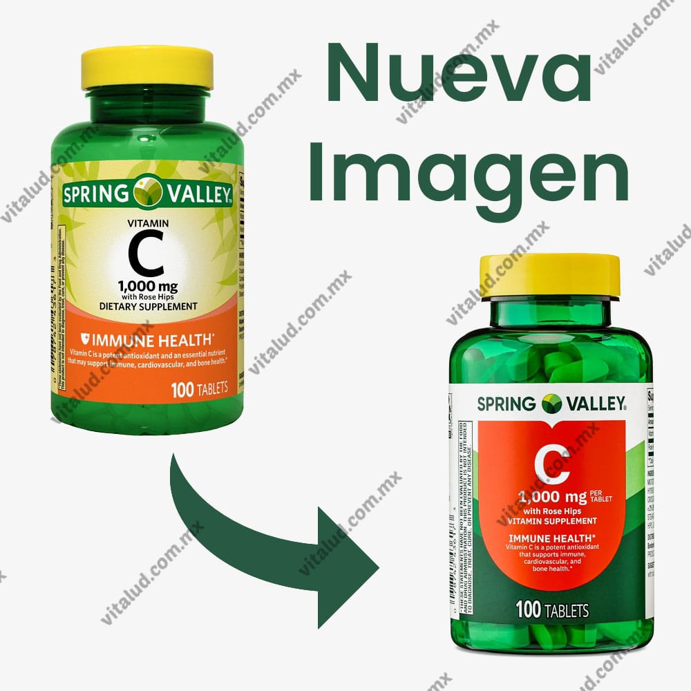 Vitamina C 1000mg - 100 cápsulas